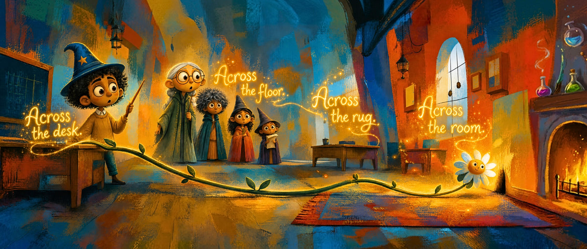 A Magikast interior spread