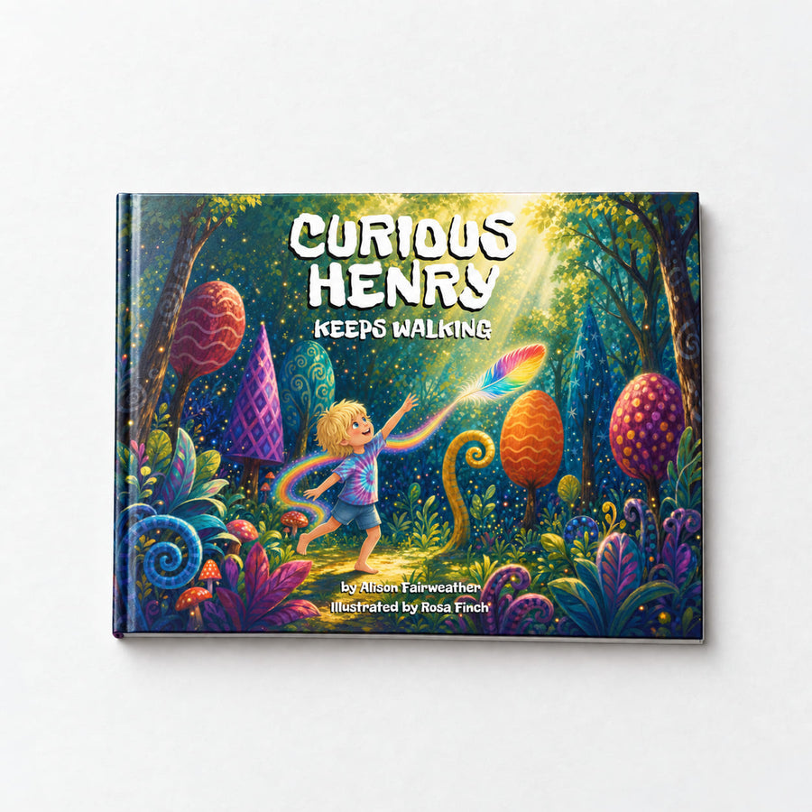 Personalized jungle picture book, Curious Name Keeps Walking