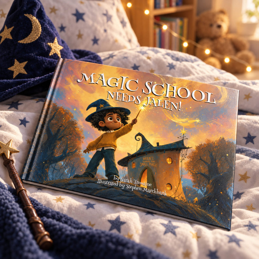 Sample spread 4 from Magic School Needs You!