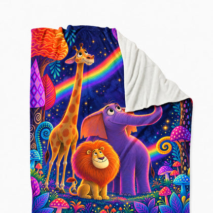 Jungle Fleece Blanket