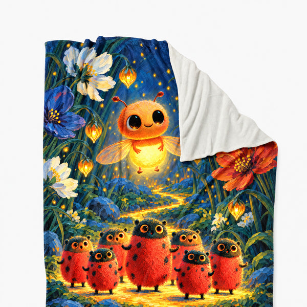 Minibeasts Fleece Blanket