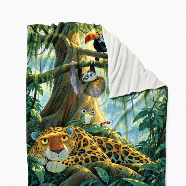 Rainforest Fleece Blanket